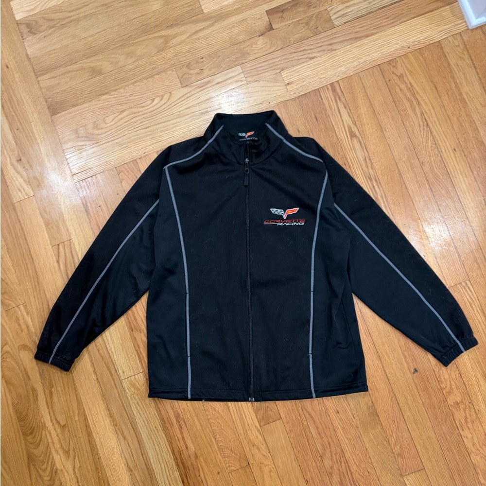 Corvette Black Jacket with Logo